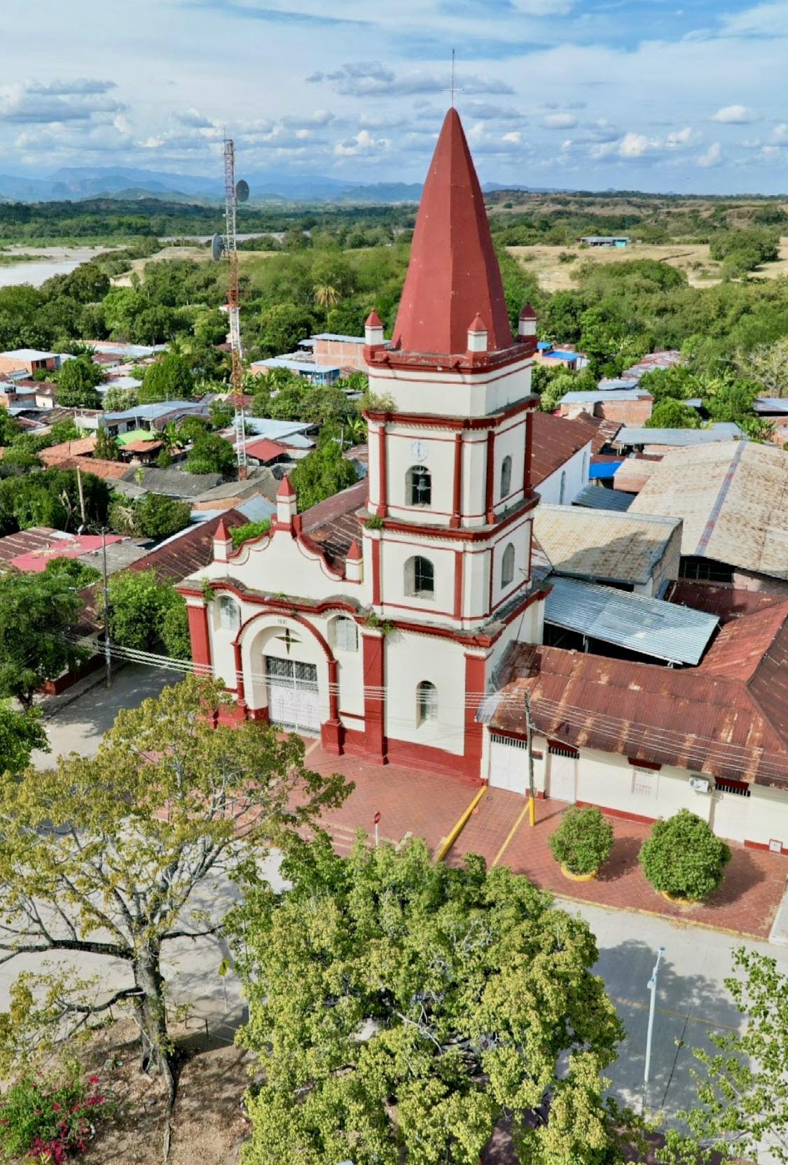 Panoramica de Ortega y entorno vial