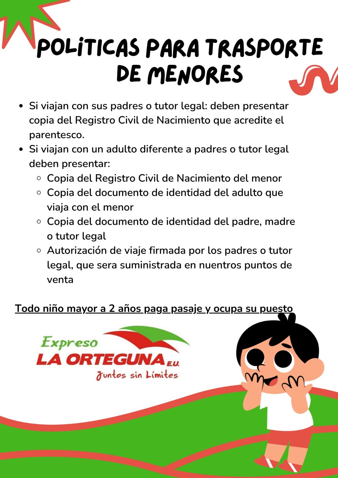 Imagen 1 de la publicacion Politicas para menores de edad
